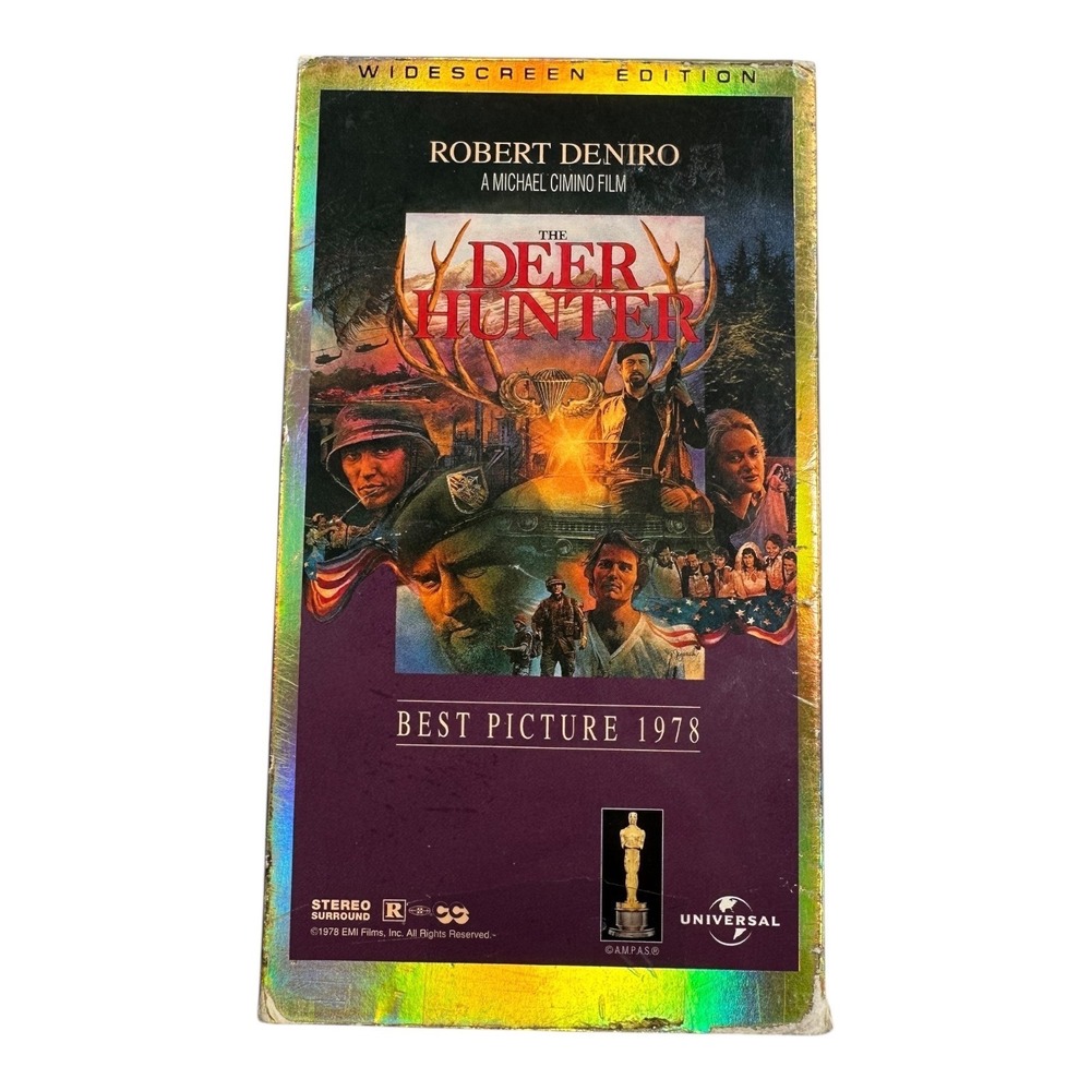The Deer Hunter Robert De Niro Edition VHS Movie Best Picture 1978‎ Universal